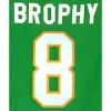 8 Nick Brophy Hyannisport Prezydenci slapshot film hokeja hokeja koszulka zielona mężczyźni kobiety młodzież podwójnie zszyte koszulki 53