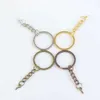 Wholesale 10pcs/bag Multicolor Split Key Rings Chain Keychain for DIY Resin Jewelry Making