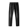 Jeans da uomo Designer Trendy marca denim casual micro elastico gioventù cotone grigio vita media pantaloni lunghi jeans firmati profondi per uomo ZJYN 6CEI