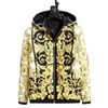 Down Jacket Men's Autumn and Winter Hooded Warm Cardigan dragkedja Down Jacket Casual and Fashionable Youth