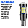 New Decorative Lights 2pcs W16W Canbus LED Reverse Light Bulbs T15 Lamp For Nissan Terrano Tiida X-Trail T32 Frontier Quest Sentra Xterra Titan Armada