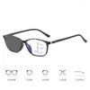 Sunglasses Pochromic Multifocal Presbyopia Eyewear For Men Women Blue Light Blocking Reading Glasses Outdoor UV 1.0 To 4.0