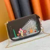 Handväskor Mini Bag Designer Vintage Women Evening Shoulder Bags Pouch Chain Wallet Coin Purse