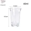 Vinglas 10st Acrylic S Glass Colorful Spirit Unbreakable Bar Club Liquor Vodka Whisky Cup Party Drinkware 40ml