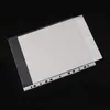 Arkivering levererar 100 st 11hål plast stansade filmappar för A4 -dokument ärmar Untrala tunna bladbladskyddsprodukter 231219