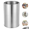 Lagerung Flaschen Gläser Edelstahl Utensilienhalter Küche Kochen Organizer Drop Lieferung Hausgarten Housekeeping Organisation Dhmcd