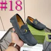 40MODEL Heren lederen designer loafers Merk mode luxe loafers voor mannen Klassieke Britse trend Ademende casual platte schoenen Rijden schoenen