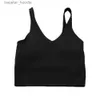 Tanques de mujer Camis Women Sports Yoga Bra u Back Secado rápido Atacialmente de alta calidad Fitness Running Cycling Femen's Yoga Toqule Top L231220