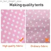 Toy Tents Baby toy Tent Portable Folding Prince Princess Tent Children Castle Play House Kid Gift Outdoor Beach Zipper tent Girls gifts Q231220