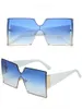 Lunettes de soleil de luxe Chan lunettes de soleil pour femmes lunettes hommes lunettes UV classiques lunettes de soleil de mode adaptées à l'extérieur plage grandes lunettes sans monture 7 couleurs