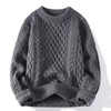 メンズセーターブランドブランドクリスマスメンクルネックセータープルオーバージャンパーファッション服秋の冬のトップス編み物