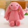 Bunny Plush Toy 30cm Cartoon Soft Long Ear Rabbit fylld Animal Plush Doll Birthday Valentine's Day påskgåvor till barn Vuxna flickvän