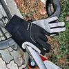 Gants de cyclisme santiques hivernais à travers le vent Keep tiède gants de cyclisme entièrement full