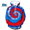 Tie Dye Graphic Hoodies för män Kids Fashion Streetwear Hip Hop Hooded Sweatshirts Women Y2K Harajuku Pullovers Unisex Clothing 231220