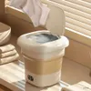 Mini Washing Machines 9L Portable Foldable Washing Machine With Spin Dryer Automatic Mini Underwear Sock 110v/220V Washing Machine With Centrifuge