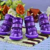 Dog Apparel 4Pcs/Set Winter Pet Shoes Warm Snow Boots Waterproof Small Dogs Non Slip Casual For ChiHuaHua Pug Product