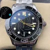Дизайнерские часы OMEG Керамический безель NTTD 42 мм Мужские сапфировые мужские часы Orologio Механические часы с автоматическим механизмом Montre de luxe Наручные часы Nato 300M