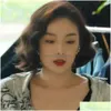 Charm Furious svägerska Chen Shutings Samma stil Sier Needle Pearl med High Sense Temperament Fashion Earrings Star Drop Delivery DHTV9