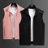 Polar Fleece Vest Coat Men Black White Outdoor Sportswear Cardigan Sleeveless Jackets Multipockets Cargo Waistcoats M 5XL 231020