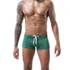 Men's Swimwear Men Sexy Low Waists Underpant Lace Triangular Printing Swimming Short Spring Shorts Trunks