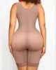 Postpartum Gordel BBL Postoperatieve bodysuit Gecomprimeerd staal Shapewear Fajas Skims Corset Afslanken Body Shaper 231220