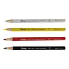 Crayon 612pcs marcador de vidro cerâmico rolo de papel Sharpie PEELOFF lápis de cor em metal facilmente limpo com um pano úmido 231219