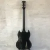 Vente en gros - Matériel argenté le plus récent de haute qualité Angus Young Limited Edition noir SG Electric GuitarFree Shipping