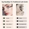 Heated Eyelash Curler Lash Curler Electric Eyelash Curler USB Rechargeable Quick Heating Long Lasting Portable Eye Makeup tools 231220