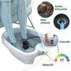 Massageadores elétricos Detox Ionic Cleanse Foot Spa Bath Massager Máquinas Vibratórias Elétricas Mini FootBath Care Matrizes Aqua Health TherapyL231220