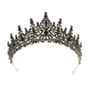 Cristais Cabeças de casamento Acessórios de casamento coroas prateadas tiaras rinstones peças de cabeça para quinceanera coroa