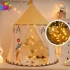 Speelgoedtenten tenten voor evenementen Tipee tent voor kinderen spelen tenten indoor kinder indoor meisje babyjongen huis huis buiten kasteel game huis speelgoed Q231220