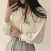 Women's Sweaters Lucyever White Knitted Cardigan Women Summer Thin Sunscreen Lace-Up Knitwear Tops Female Korean Style Lantern Sleeve Short CoatL231213