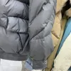 짧은 다운 파카 여성 천연 모피 칼라 느슨한 대형 90 화이트 오리 재킷 여자 겨울 아웃복 코트 조끼 팜스 231020