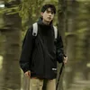 Männer Jacken Bergsteigen Herbst Mann Wasserdichte Windschutzscheibe Windjacke Winter Outdoor Camping Übergroßen Mantel I31