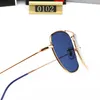 Luxe Designer Zonnebrillen voor Mannen Vrouwen Mode Brillen Klassieke Merk Zonnebrillen Reizen Strand Gepolariseerde Zonnebril Metalen Frame UV400 Hoge Kwaliteit Zonnebril