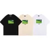 Instagram Fashion Kith Letter Football Field Printed Round Neck Short Sleeve Men's and Women's Large T-shirt Cotton Pullover