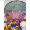 Toy Tents 120cm Foldable Children Ball Pool Tent Shootable Ball Pit Play Tent Easy Clean Durable Parent-Child Interaction for Kids Gifts Q231220