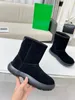 Interlocking Biker Chunky Platform Flats Combat Boots Low Heel Lace-Up Booties Leather Chains Logo Buckle Women Luxury Designers Shoes Factory Factorwear 0915