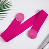 Cinturones Elástico Hebilla Cintura Versátil Ancho Vestido Rosa Abrigo Pretina Decorativa Correas Flacas Mujeres