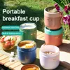 Servis 600 ml/800 ml soppa kopp bekvämt parfait on-the-go container stor kapacitet måltid för prep picknickförsörjning