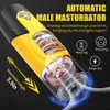 Masturbators Telescopic Rotation Masturbator Cup Vagina Masturbation avsugning Vuxna Sexleksaker för män Male Kolv Automatisk Mastubator 231219