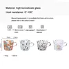 Wine Glasses (Can Engrave Logo) 500ML Water Glass With Handle Cartoon Pattern Milk Cup Household Tea Coffee Juice