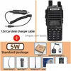 Walkie Talkie Baofeng Uv 82 Real 8W 5W Ham Radio Comunicador Dual Ptt Long Range Two Way Portátil Fm Amador Cb Estações Drop Delive Dhdzu