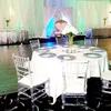 Cadeira de acrílico para casamento de cristal, eventos ao ar livre, hotel, banquete, decoração, cadeiras de pc, plástico transparente, banquete fantasma, acrílico transparente, chiavari, cadeira de jantar de casamento