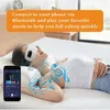 Oogmassageapparaat 4D elektrische oogmassageapparaat Smart Bluetooth Muziek Trillingen Verwarming Massage voor vermoeide ogen Donkere kringen Oogzorginstrument verwijderen 231220