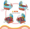 Детская палатка для бассейна с мячом, портативная складная палатка для игр с корзиной, спортивные развивающие игрушки в помещении, на открытом воздухе, праздничные подарки 231219
