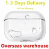 Magazzino USA UE per Apple Airpods Pro 2 Air pod Pro 2 3 Auricolari 2a cuffia Accessori Custodia protettiva in silicone Scatola di ricarica wireless Apple Custodia antiurto