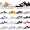 DIY exquisite shoes beautiful autumn mens Leisure shoes for men women sneakers Classic cartoon graffiti trainers comfortable light lawngreen sports