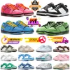 2024 Men Women Shoes Flat Sneakers Lows Panda Blossom Bubbles Buttercup Triple Pink Grey Fog Unlock Your Space If Lost Horigome University Blue Mens Casual Trainers