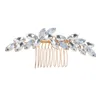 Hair Clips Sparkly Rhinestone Combs For Bride Wedding Crystal Headbands Hairpins Side Women Girls Party Styling Jewelry